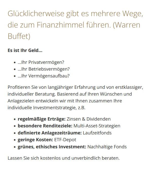Finanzanlageberater 